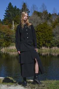 Coop Twist & Shout Black Cardi