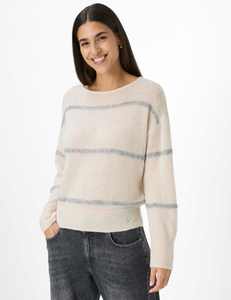 Brax Lisa Ivory Stripe Jumper