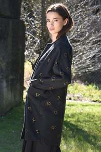Coats: Coop Black Bead It Coat
