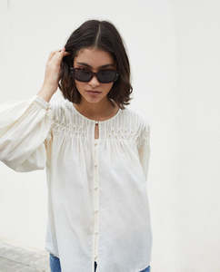 Yerse Ecru Blouse