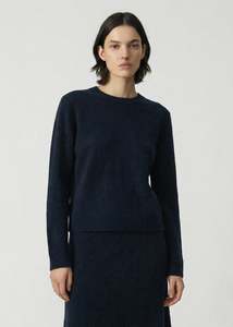 Aleger: Aleger Brushed Royale Blue Crew