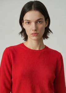Aleger: Aleger Poppy Cashmere Classic Crew