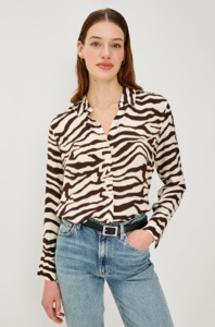 Rails: Rails Espresso Zebra Shirt