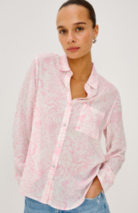 Rails Josephine Pink Animal Shirt