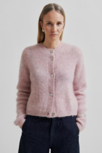 Second Female Rose Rib Cardi