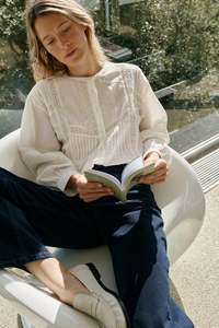 Indi Cold 1: Indi & Cold Camisa Blanco Blouse