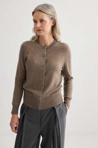 Laing Cashmere Crewneck Cardi
