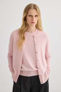 Laing Cashmere Crewneck Cardi
