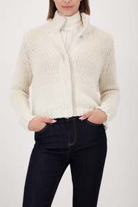 Knitwear: Monari Knit Cardi Jacket
