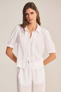 Velvet Tatum Shirt - White