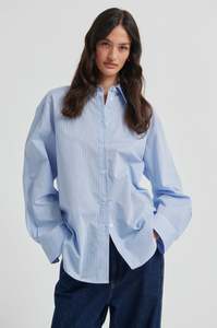Second Female Almine Classic Shirt - Frozen Fjord