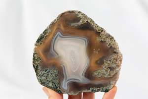 Polished: Moss Agate Slab #3