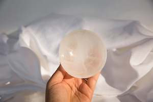 Polished: Satin Spar (Selenite) Bowl