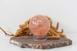 Fire Quartz Sphere #2