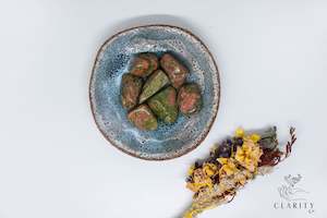 Solar Plexus Chakra: Unakite Tumblestones