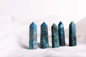 Blue Apatite Polished Points