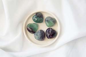 Fluorite Hearts Small