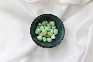 Tumbles: Bulgarian Green Opal Tumblestones