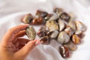 Crazy Lace Agate XL Tumblestones