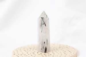 Tourmalated Quartz Polished Point