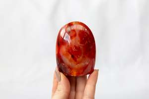 Polished Crystals: Carnelian Freeform #15