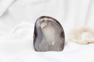 Polished Crystals: Flower Agate Freeform #6