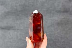 Carnelian Polished Point #1