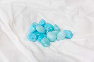 Blue Aragonite Tumblestones