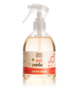 Products: Pet Perfume Warm Musk – 300ml