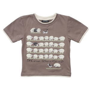 Sheepdog – childrens New Zealand souvenir tee – Clarke Design