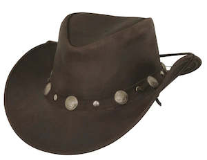 Outback Rawhide Leather Hat