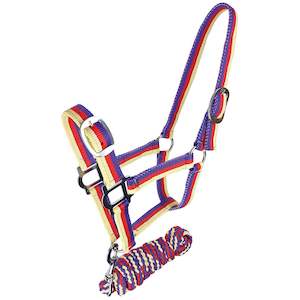 Halters And Lead Ropes: Brite Halter and Lead Set