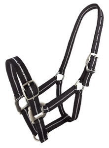Halters And Lead Ropes: Metallic Stripe Halter