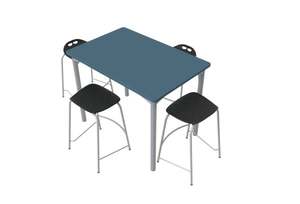 Products: High Buddy Rectangle 1200×800 Table