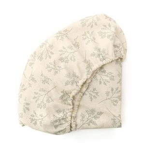 Charlie Crane: Charlie Crane Pearl Blossom Fitted Sheet for KUKO Cradle