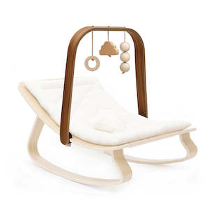 Rockers: Charlie Crane Activity Arch for Levo Rocker in Walnut