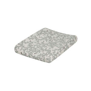 Change: Garbo&Friends Pomegranate Muslin Changing Mat Cover/Bassinet Fitted Sheet