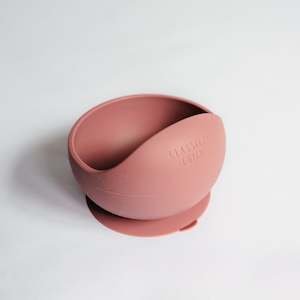 Tableware: Desert Rose Silicone Suction Bowl