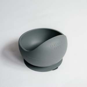 Denim Silicone Suction Bowl