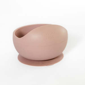 Tableware: Blush Silicone Suction Bowl
