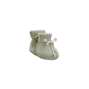 Baby Shoes 1: Ziggy Lou Booties Tallow