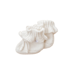 Baby Shoes 1: Ziggy Lou Booties Milk Frill
