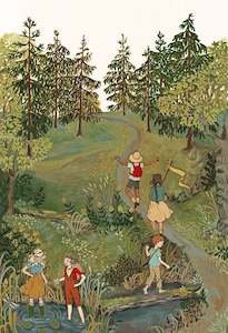 Lore Pemberton: Woodland Explorers Art Print