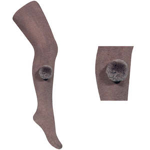 Fur Pom Pom Tights Trunk 10 Years