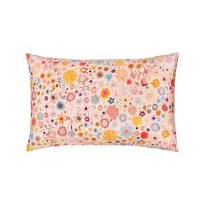 Bedding: Castle Blush Little Garden Pillowcase