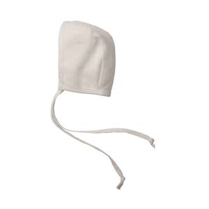 New Girl Clothing: Natural Linen Brimless Bonnet