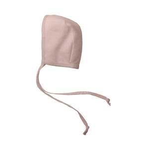 New Girl Clothing: Blush Pink Linen Brimless Bonnet