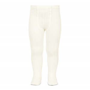 Summer End: Cream Ribbed Tights