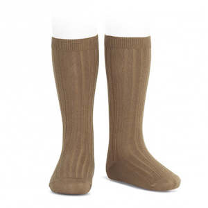 Sale 1: Ribbed Socks Tobacco *LAST ONE LEFT* Size 6 Years