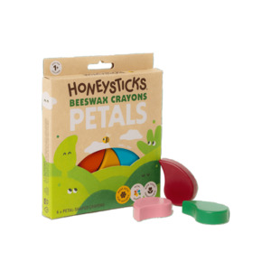 Play: Honeysticks Beeswax Crayons Petals 6pk